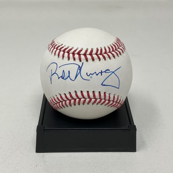 Bill Murray Autographed Actor Comedian Ghostbusters Caddyshack ROML Baseball JSA LOA