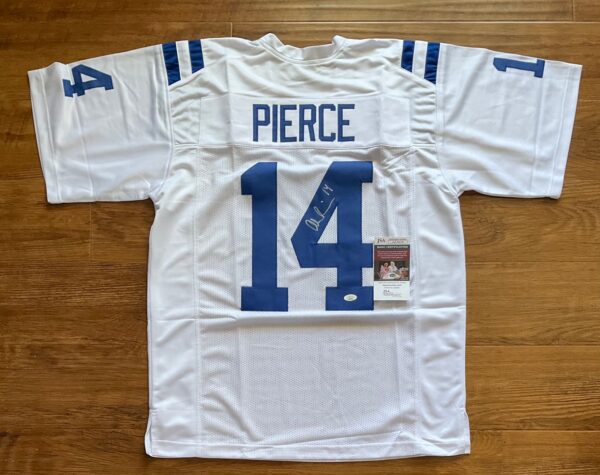 Alec Pierce Autographed Indianapolis Colts Pro Style Jersey JSA COA