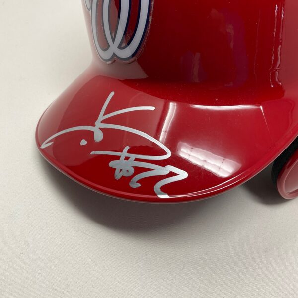 Juan Soto Autographed Washington Nationals Full Size Batting Helmet JSA COA - Image 2
