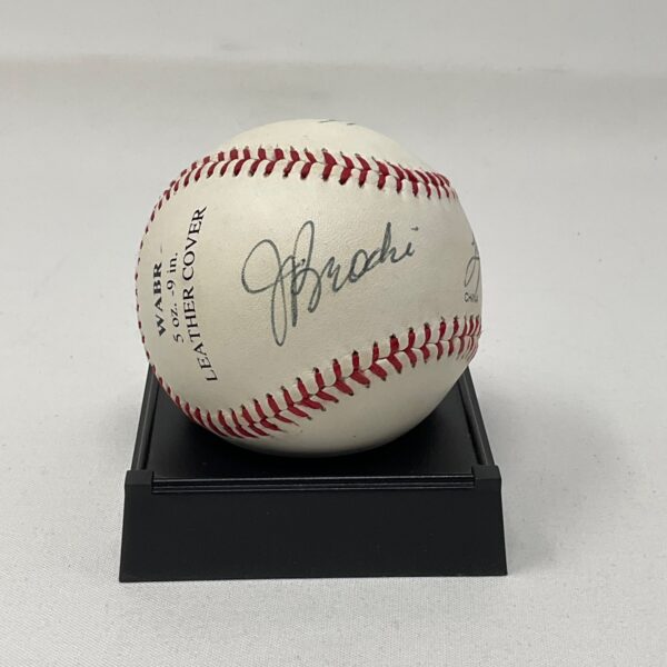Ken Anderson Lynn Swann James Brooks Autographed NFL Bengals Steelers Babe Ruth League Baseball JSA COA - Image 2