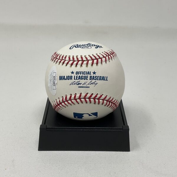 Tom Ridge Autographed United States of America Secretary of Homeland Security ROML Baseball JSA COA - Image 2