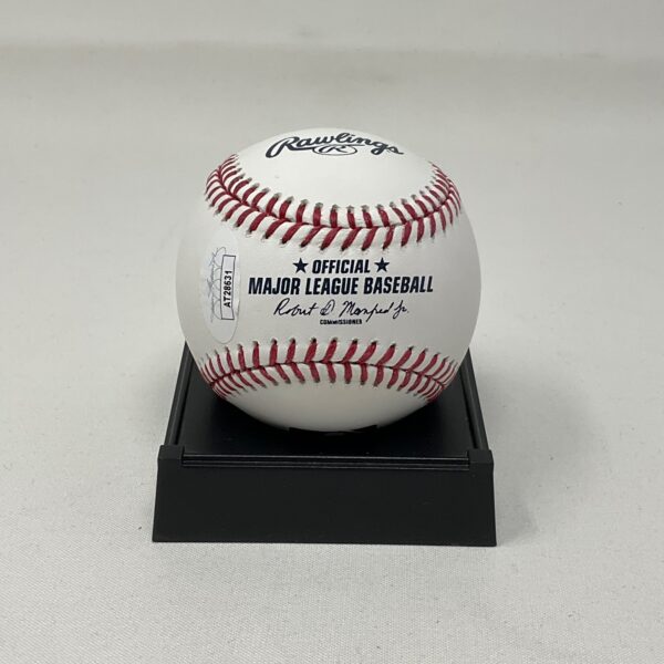 William Regal Autographed WCW WWF Wrestling Legend ROML Baseball JSA - Image 2