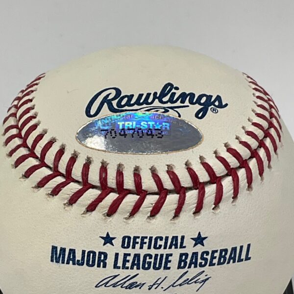 Gregg Olson Autographed Baltimore Orioles 89 AL ROY ROML Baseball Tristar - Image 3