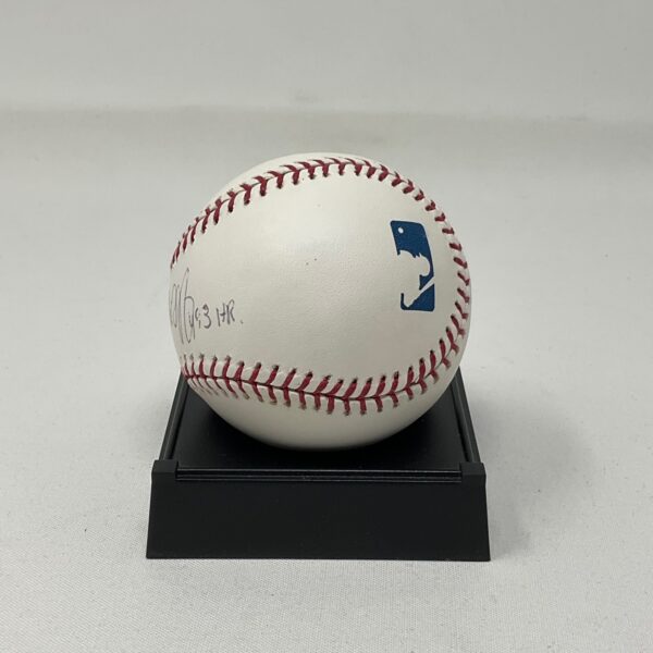 Fred McGriff Autographed Atlanta Braves Toronto Blue Jays 493 HR ROML Baseball JSA COA - Image 2