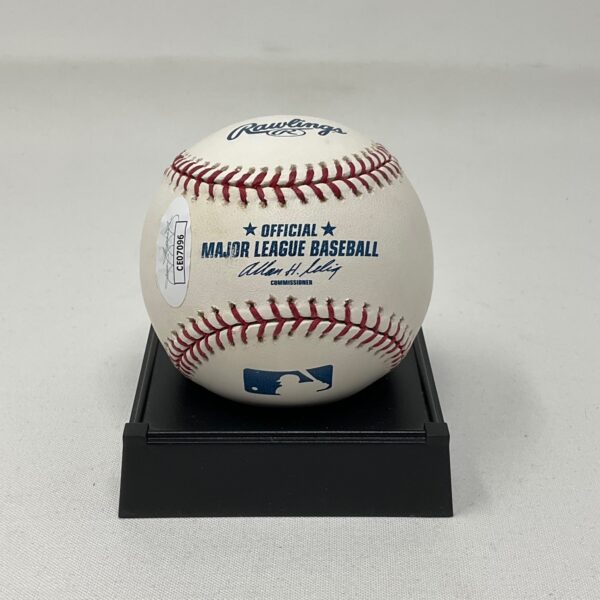 Fred McGriff Autographed Atlanta Braves Toronto Blue Jays 493 HR ROML Baseball JSA COA - Image 3