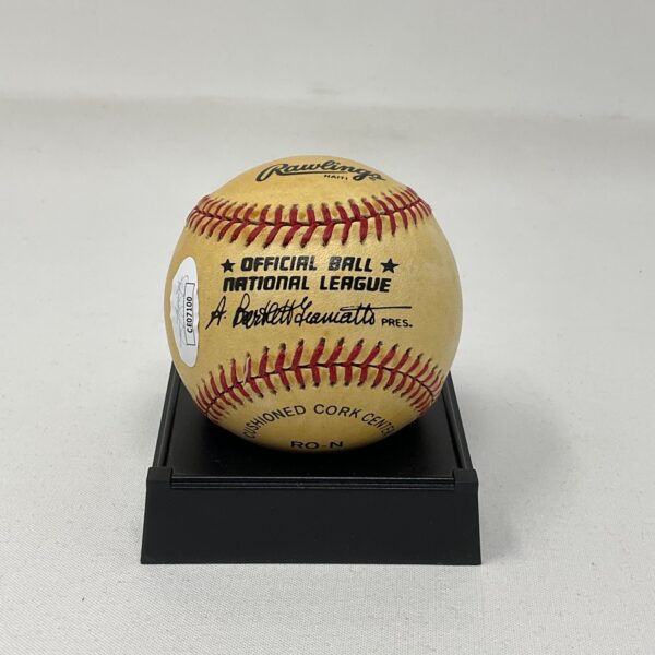 Johnny Bench Autographed Cincinnati Reds ONL Baseball JSA COA - Image 2