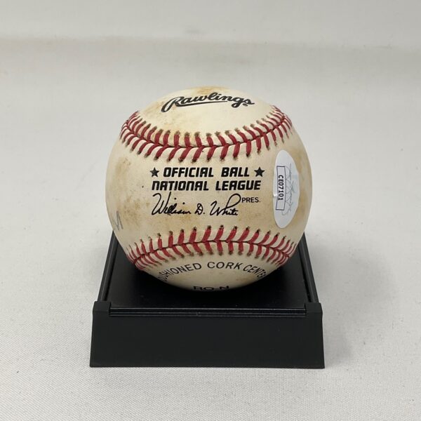 Phil Niekro Autographed Milwaukee / Atlanta Braves ONL Baseball JSA COA - Image 3