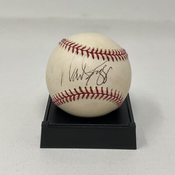 Wade Boggs Autographed Boston Red Sox OAL Baseball JSA COA