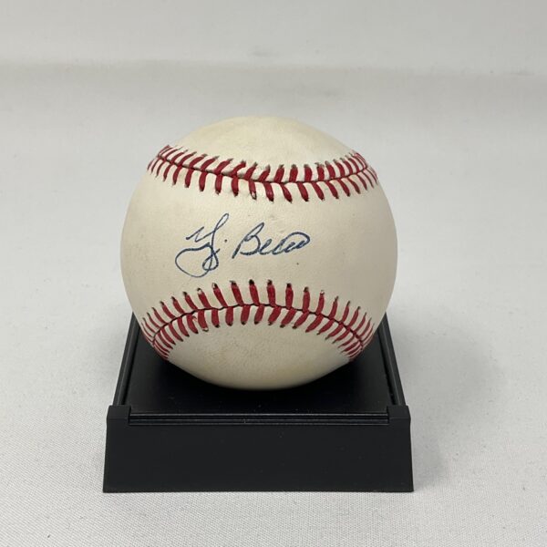 Yogi Berra Autographed New York Yankees OAL Baseball JSA COA