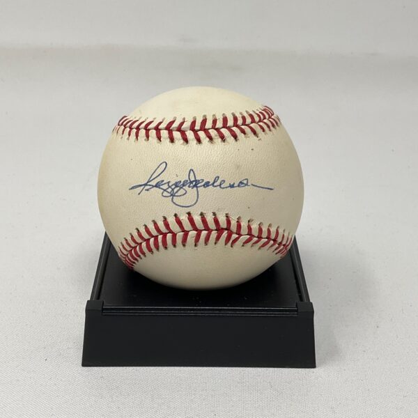 Reggie Jackson Autographed New York Yankees OAL Baseball JSA COA