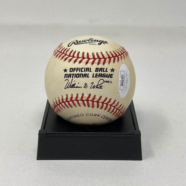 Pete Rose Autographed Cincinnati Reds ONL Baseball JSA COA - Image 2