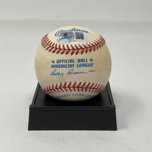 Nolan Ryan Autographed Houston Astro’s OAL Baseball Beckett - Image 3