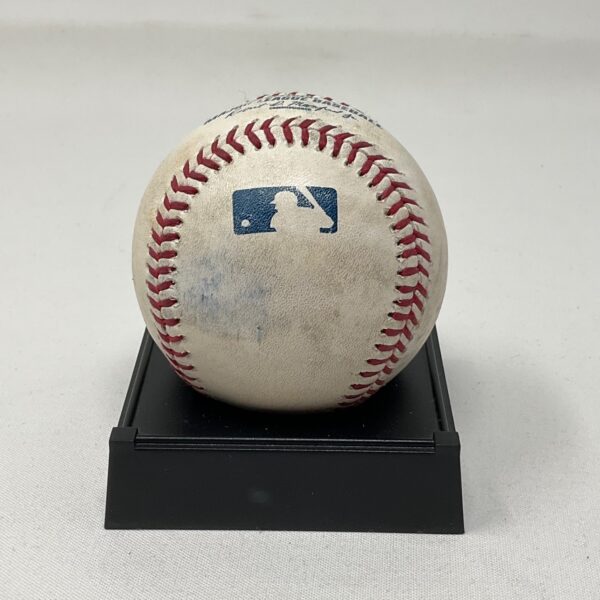 Game Used 9/14/15 Yankees VS Rays Logan Forsythe Double off Justin Wilson ROML Baseball MLB COA - Image 6