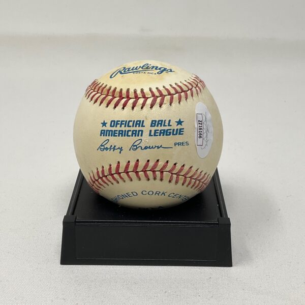 Ted Williams Autographed Boston Red Sox OAL Baseball JSA LOA - Image 6
