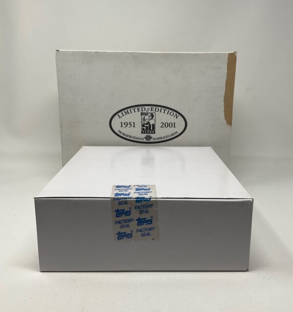2001 Topps Limited Edition Tiffany 791 Complete Factory Sealed Card Set NIB- Ichiro Rookie Card - Image 2