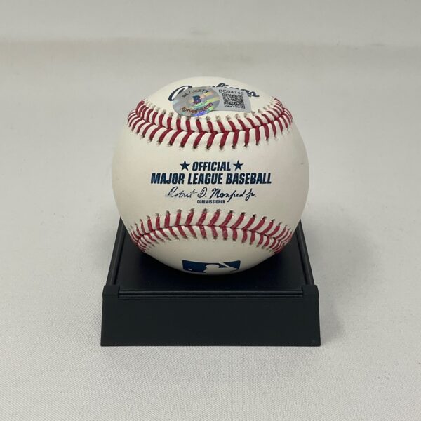 Matthew Judon Autographed NFL New England Patriots ROML Baseball Beckett - Image 2