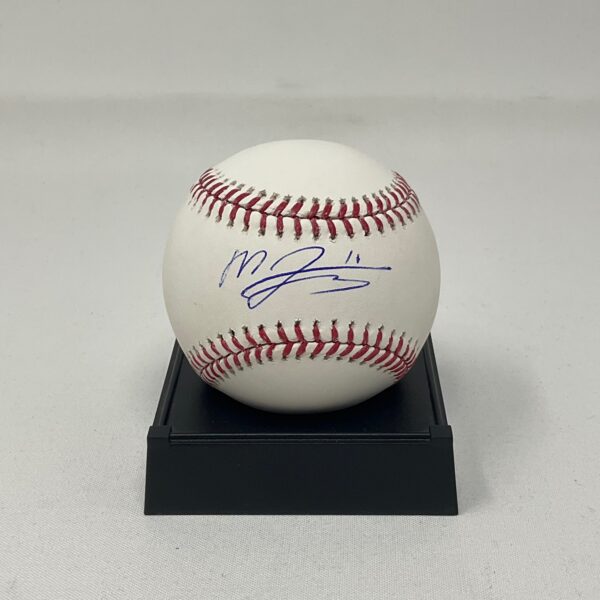 Mac Jones Autographed NFL San Francisco 49ers ROML Baseball Beckett
