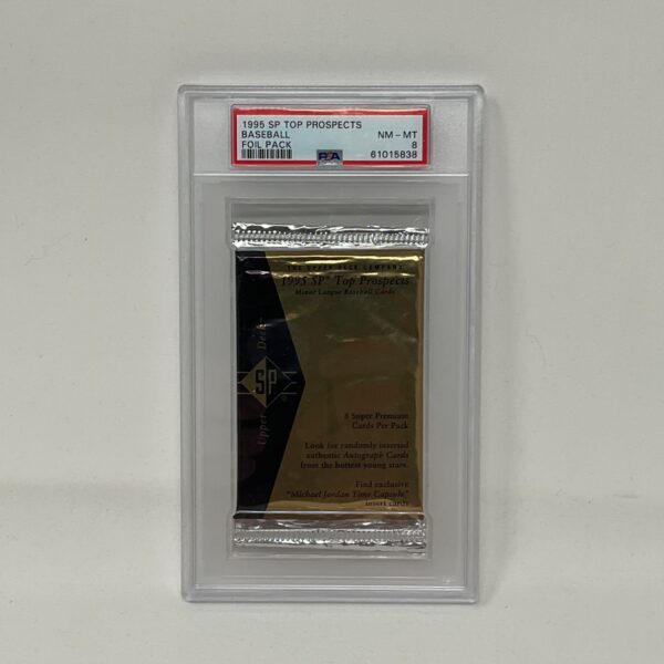 1995 Upper Deck SP Top Prospects Baseball Foil Pack PSA Graded 8