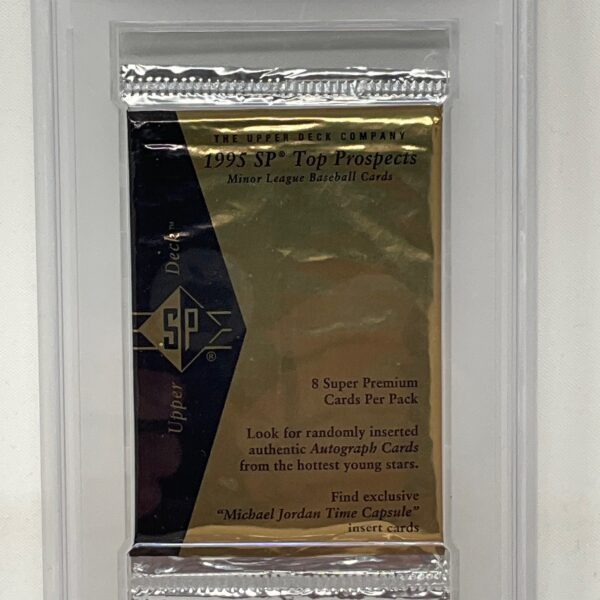 1995 Upper Deck SP Top Prospects Baseball Foil Pack PSA Graded 8 - Image 3