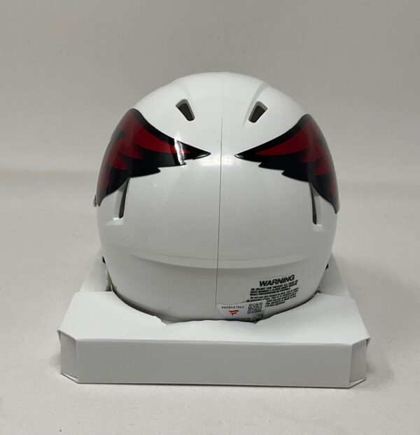 Trey McBride Autographed Arizona Cardinals Speed Mini Helmet With Visor Fanatics - Image 6