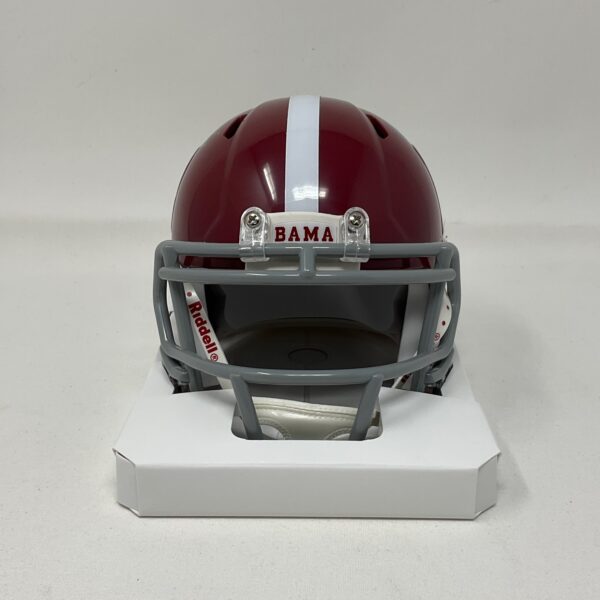 John Metchie III Autographed Alabama Crimson Tide Mini College Speed Helmet Fanatics - Image 5