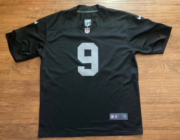 Tyree Wilson Autographed Las Vegas Raiders Authentic Nike On Field Jersey JSA COA - Image 3