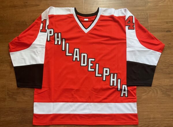 Ian Laperriere Autographed Philadelphia Flyers Pro Style Hockey Jersey JSA COA - Image 3