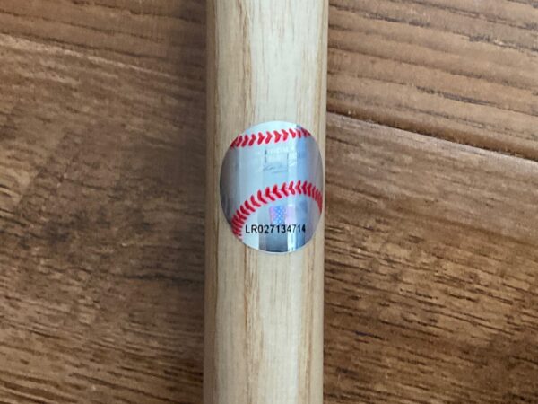 Evan Longoria Autographed Tampa Bay Rays Louisville Slugger 2008 ROY Commemorative Baseball Bat JSA COA - Image 5