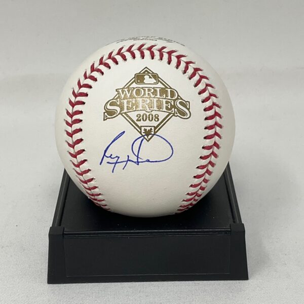 Ryan Howard Autographed Philadelphia Phillies 2008 World Series ROML Baseball JSA