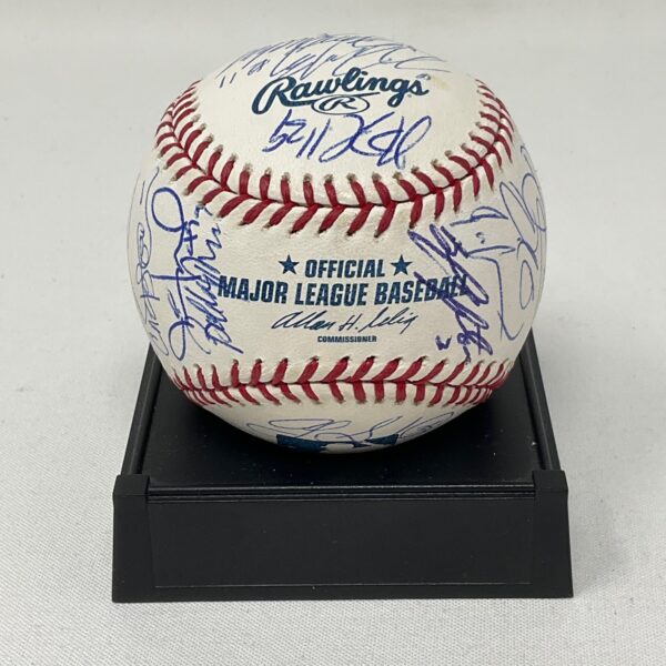 2007 Tampa Bay Devil Rays Autographed 29 Signatures Team Signed ROML Baseball JSA LOA - Image 6