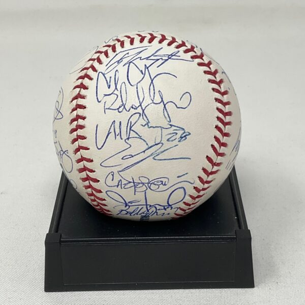 2007 Tampa Bay Devil Rays Autographed 29 Signatures Team Signed ROML Baseball JSA LOA - Image 5