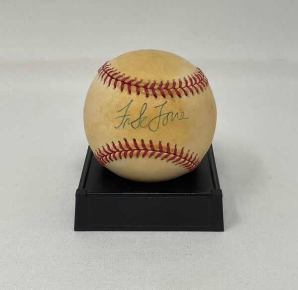 Frank Torre Autographed Milwaukee Braves OAL Baseball JSA COA