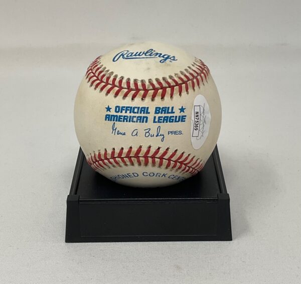 Ricky Williams Autographed NFL Miami Dolphins OAL Baseball JSA COA - Image 2