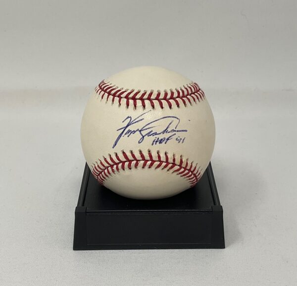 Fergie Jenkins Autographed Chicago Cubs HOF 91 ROML Baseball JSA COA