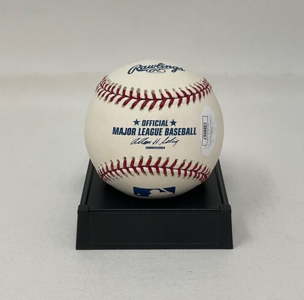 Jerry Reuss Autographed Los Angeles Dodgers ROML Baseball JSA COA - Image 2