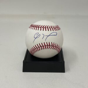 Eloy Jimenez Autographed Chicago White Sox ROML Baseball BAS