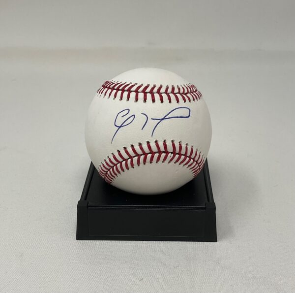 Eloy Jimenez Autographed Chicago White Sox ROML Baseball BAS