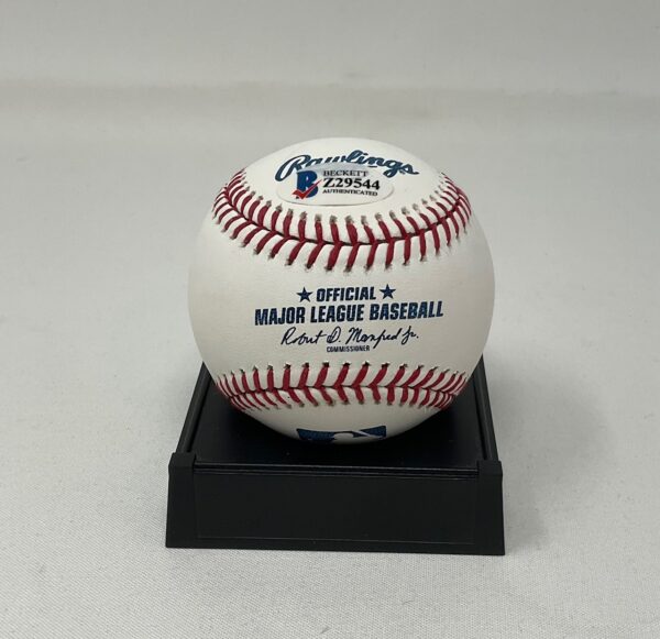 Eloy Jimenez Autographed Chicago White Sox ROML Baseball BAS - Image 2