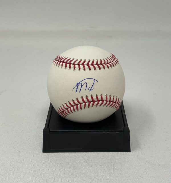 Marco Luciano Autographed San Francisco Giants ROML Baseball JSA