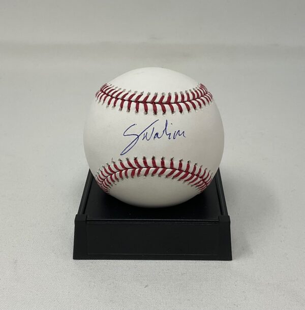 Noelvi Marte Autographed Cincinnati Reds ROML Baseball JSA