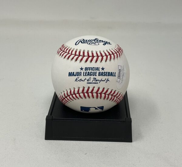 Noelvi Marte Autographed Cincinnati Reds ROML Baseball JSA - Image 2