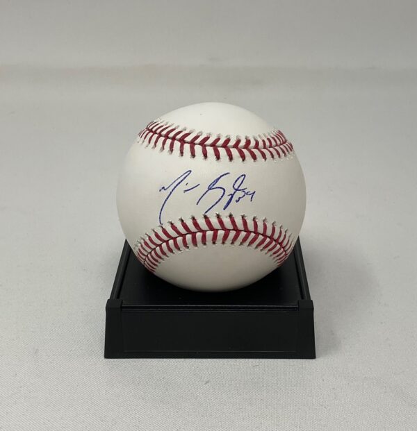 Michael Kopech Autographed Los Angeles Dodgers ROML Baseball BAS
