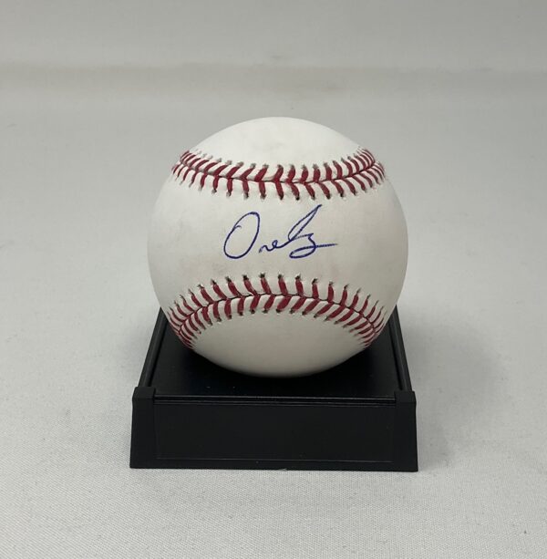 Orelvis Martínez Autographed Toronto Blue Jays ROML Baseball JSA