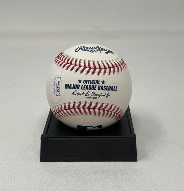 Brennen Davis Autographed New York Yankees ROML Baseball JSA - Image 2
