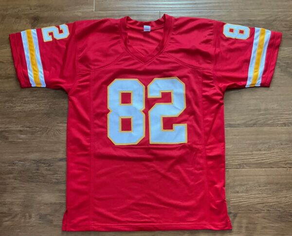 Dante Hall Autographed Kansas City Chiefs Human Joystick Pro Style Jersey JSA - Image 3