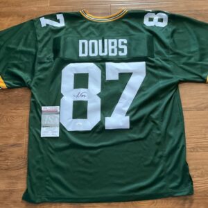 Romeo Doubs Autographed Green Bay Packers Pro Style Jersey JSA COA