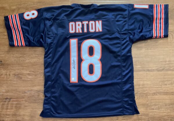 Kyle Orton Autographed Chicago Bears Pro Style Jersey Beckett