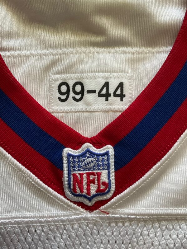 Tony Atkins Buffalo Bills 1999 Authentic NFL Game Worn Puma Pre Season Jersey - Image 3