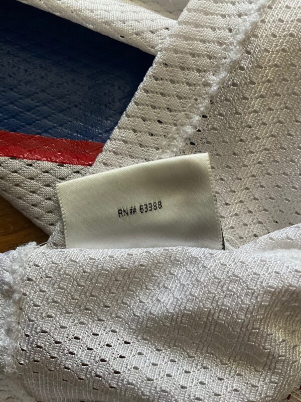 Tony Atkins Buffalo Bills 1999 Authentic NFL Game Worn Puma Pre Season Jersey - Image 6