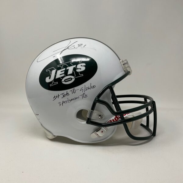LaDainian Tomlinson Autographed New York Jets Full Size STAT Helmet LE 15/21 Player Hologram